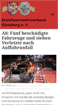 Mobile Screenshot of kfv-guenzburg.de